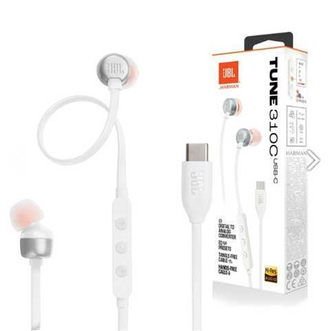 AURICULARES JBL TUNE 310C BLANCO