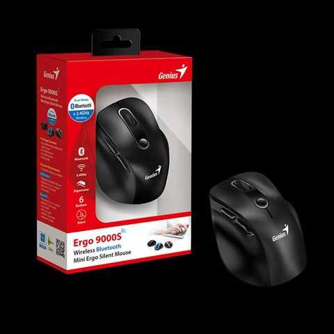 MOUSE GENIUS MINI ERGO SILENT 9000S WIRELESS - BLUETOOTH NEGRO