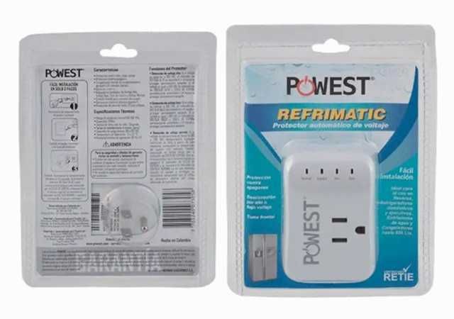 PROTECTOR DE VOLTAJE 120V/10A REFRIMATIC