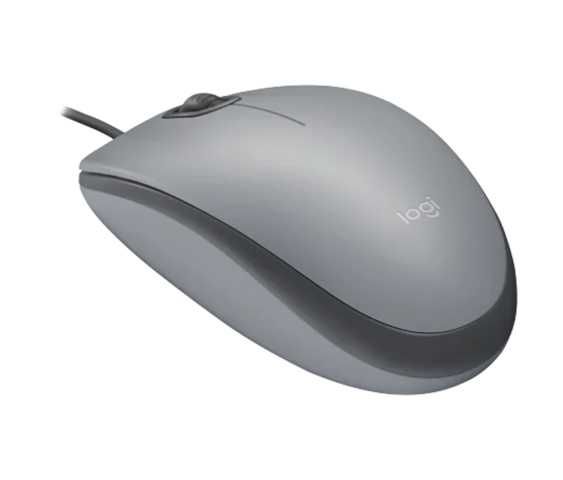MOUSE LOGITECH M110 WIRED GRAY - Imagen 2