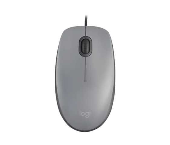 MOUSE LOGITECH M110 WIRED GRAY