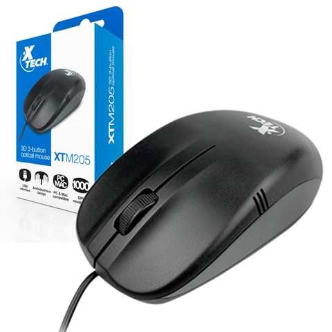 MOUSE XTECH USB XTM205